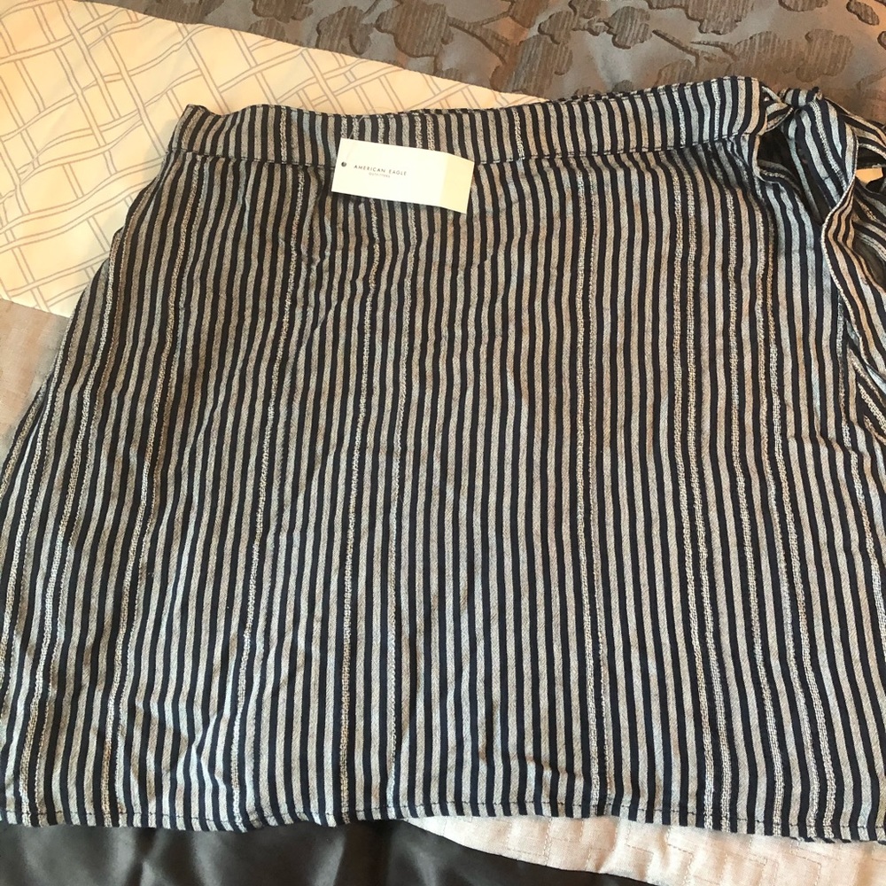 American Eagle wrap mini skirt